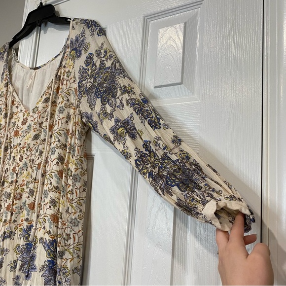 Free People Lucky Loosey Dress Honeysuckle Combo Floral Tunic Boho Small Womens - Picture 5 of 15